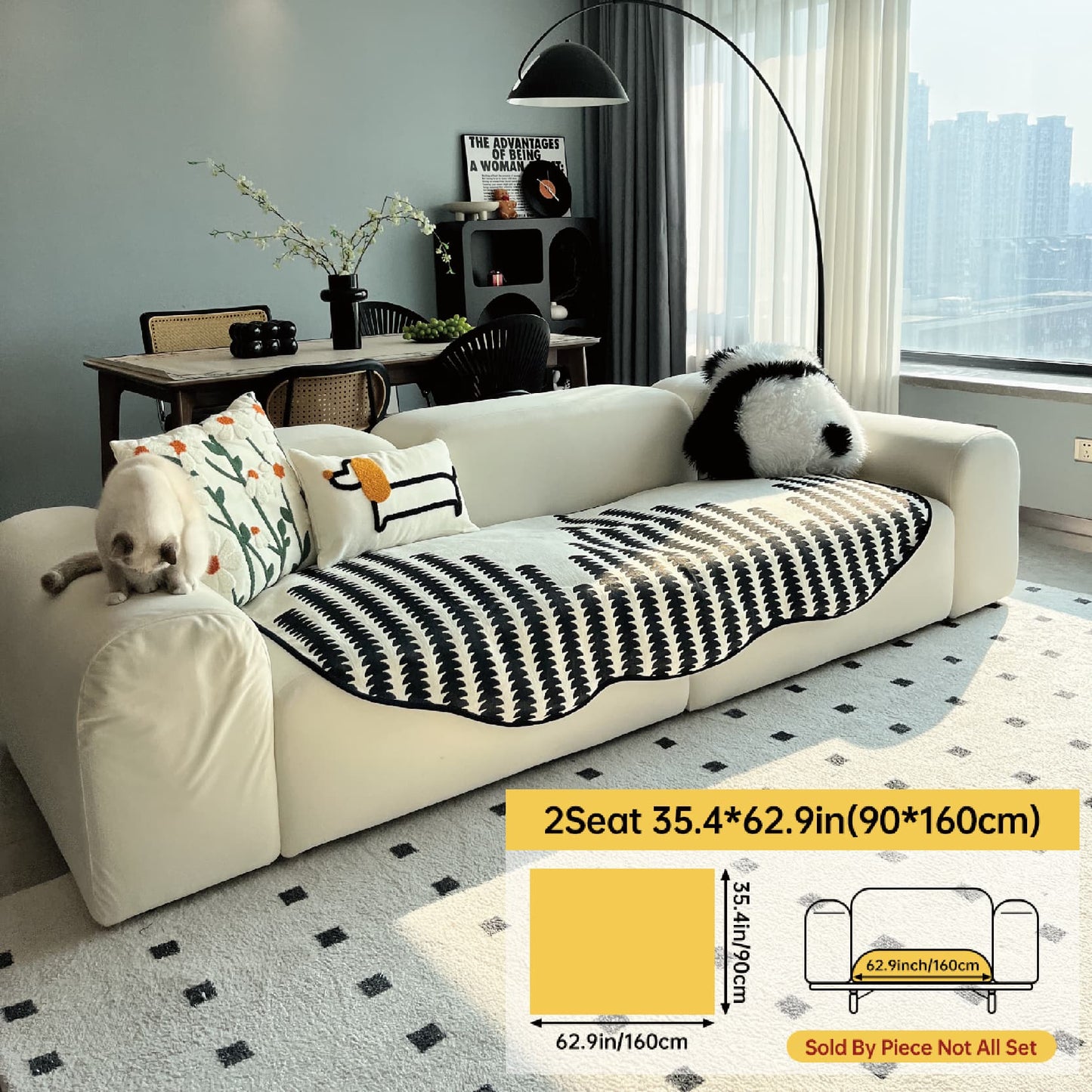 2025 Custom-Shape All-Season Sofa Pad - Tailored Fit for Modular Sofas