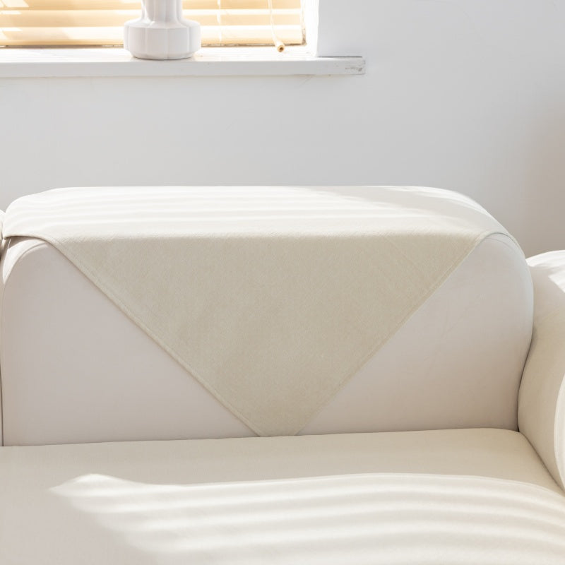2025 Baby Velvet Sofa Cover - All-Season, Ultra-Soft, Full-Coverage Luxury Design