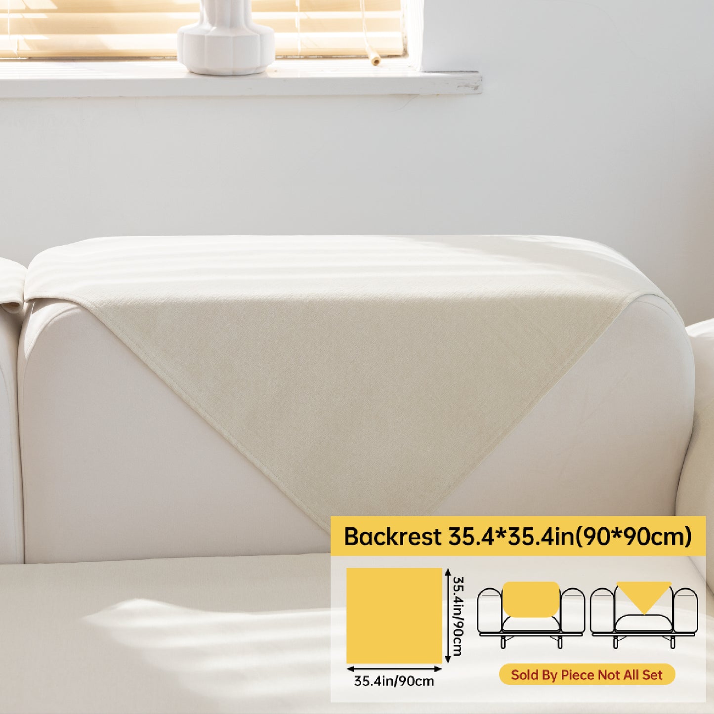 2025 Baby Velvet Sofa Cover - All-Season, Ultra-Soft, Full-Coverage Luxury Design