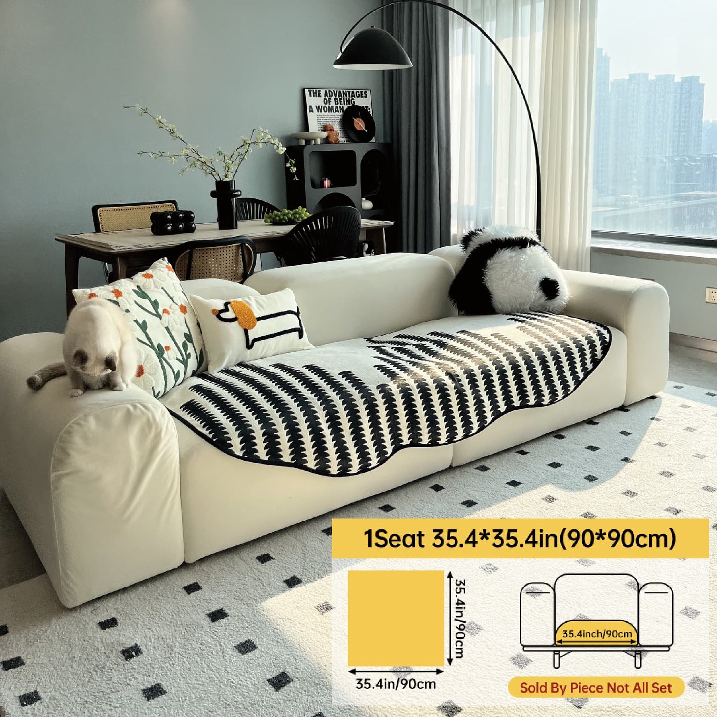 2025 Custom-Shape All-Season Sofa Pad - Tailored Fit for Modular Sofas