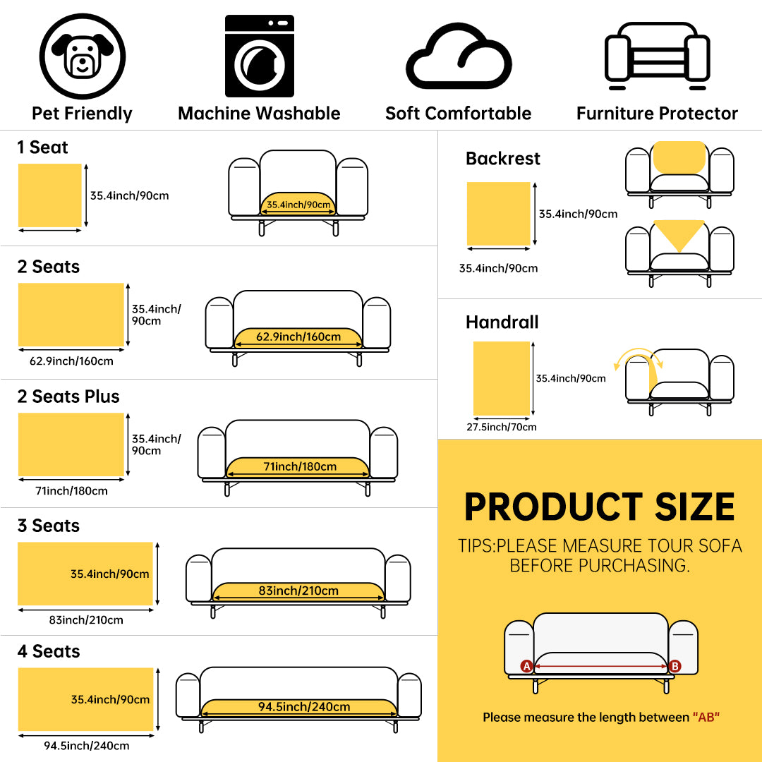 2025 Baby Velvet Sofa Cover - All-Season, Ultra-Soft, Full-Coverage Luxury Design