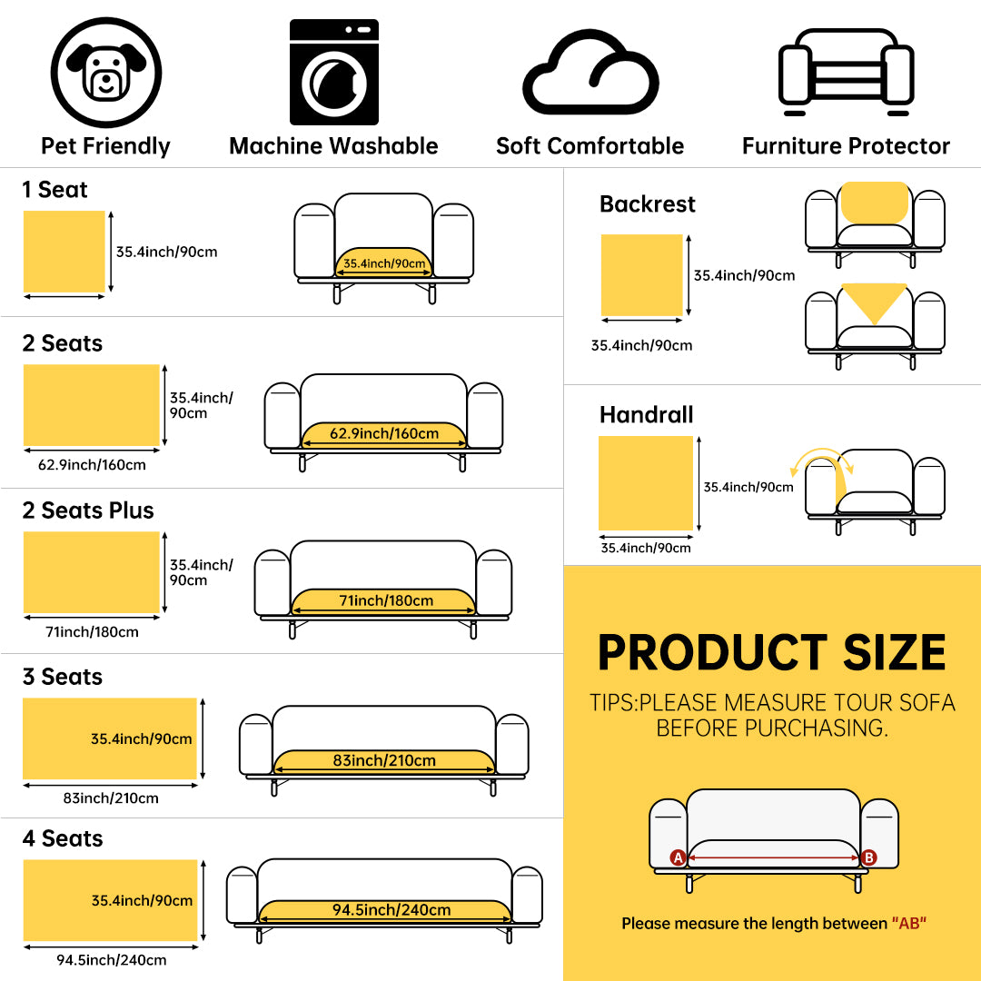 2025 Baby Velvet Sofa Cover - All-Season, Ultra-Soft, Full-Coverage Luxury Design